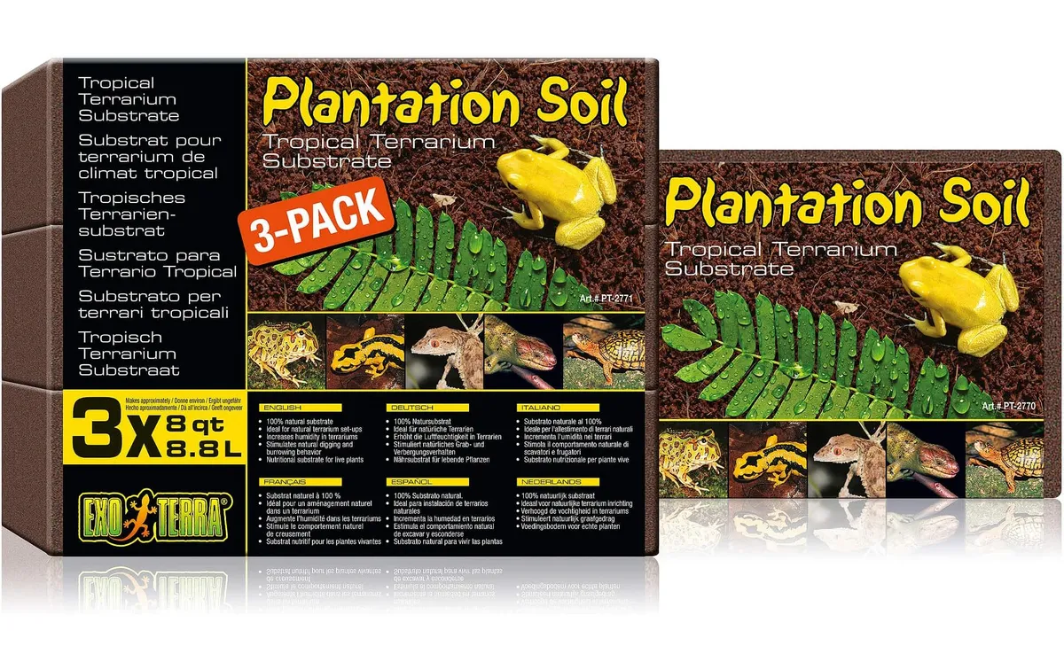 Exo Terra Bodensubstrat Plantation Soil – Brick, 26.4 l Exo Terra Bodensubstrat Plantation Soil – Brick, 26.4 l