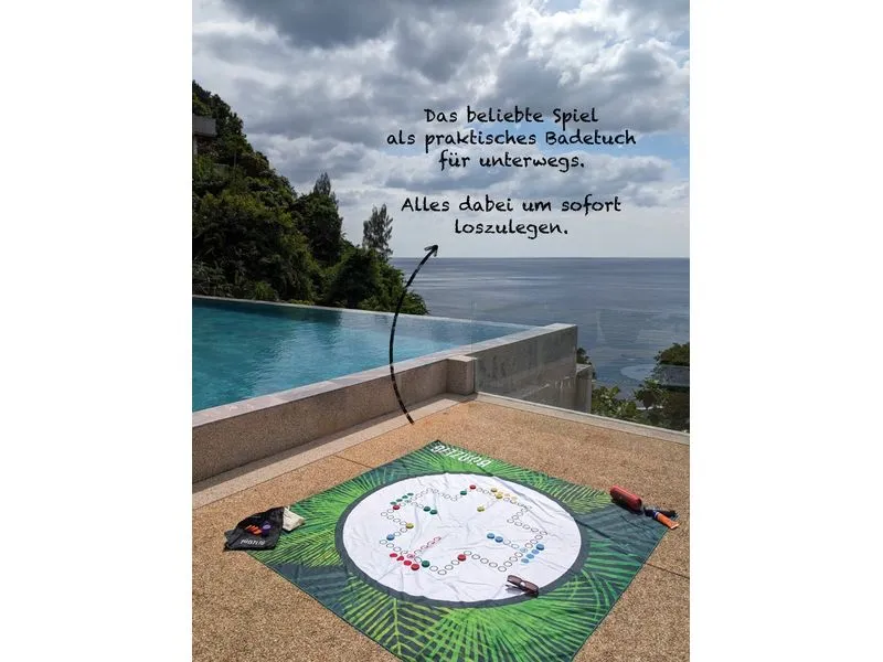Bünzlig Dog Spielset Dog: Spiel-Badetuch XXL