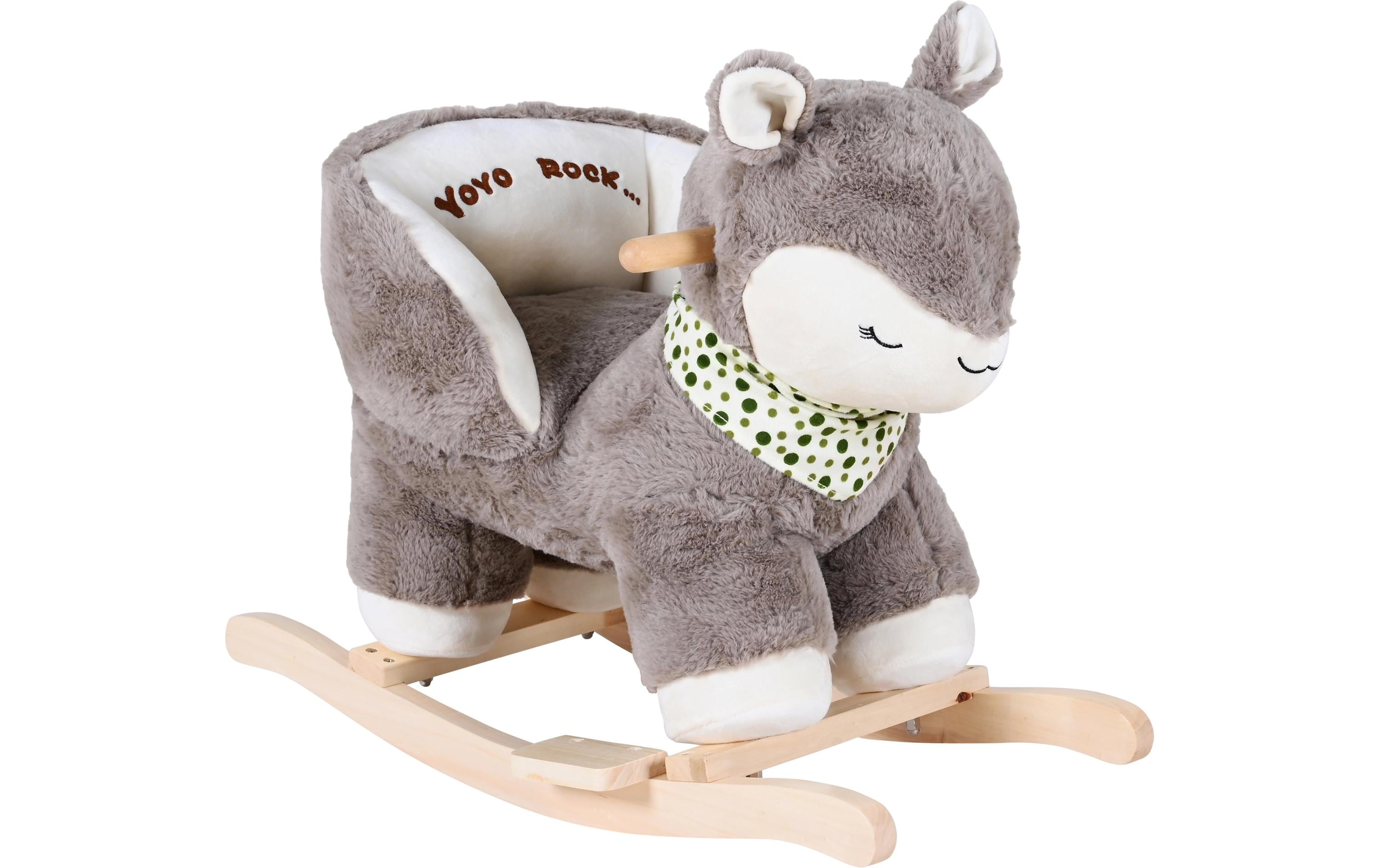 Knorrtoys Schaukeltier Reh Beige/Braun