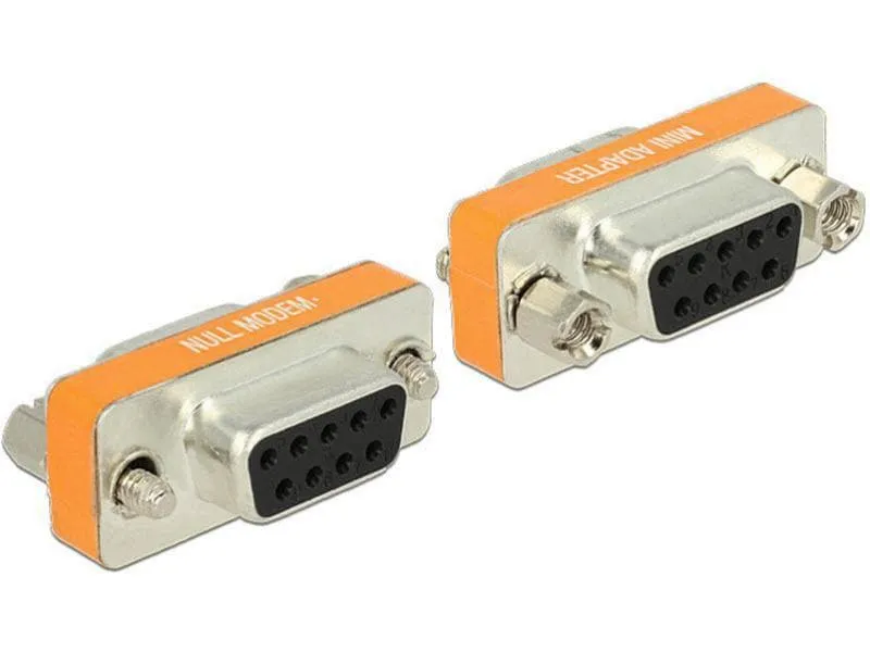Delock Nullmodemadapter DB9, RS-232 f - f