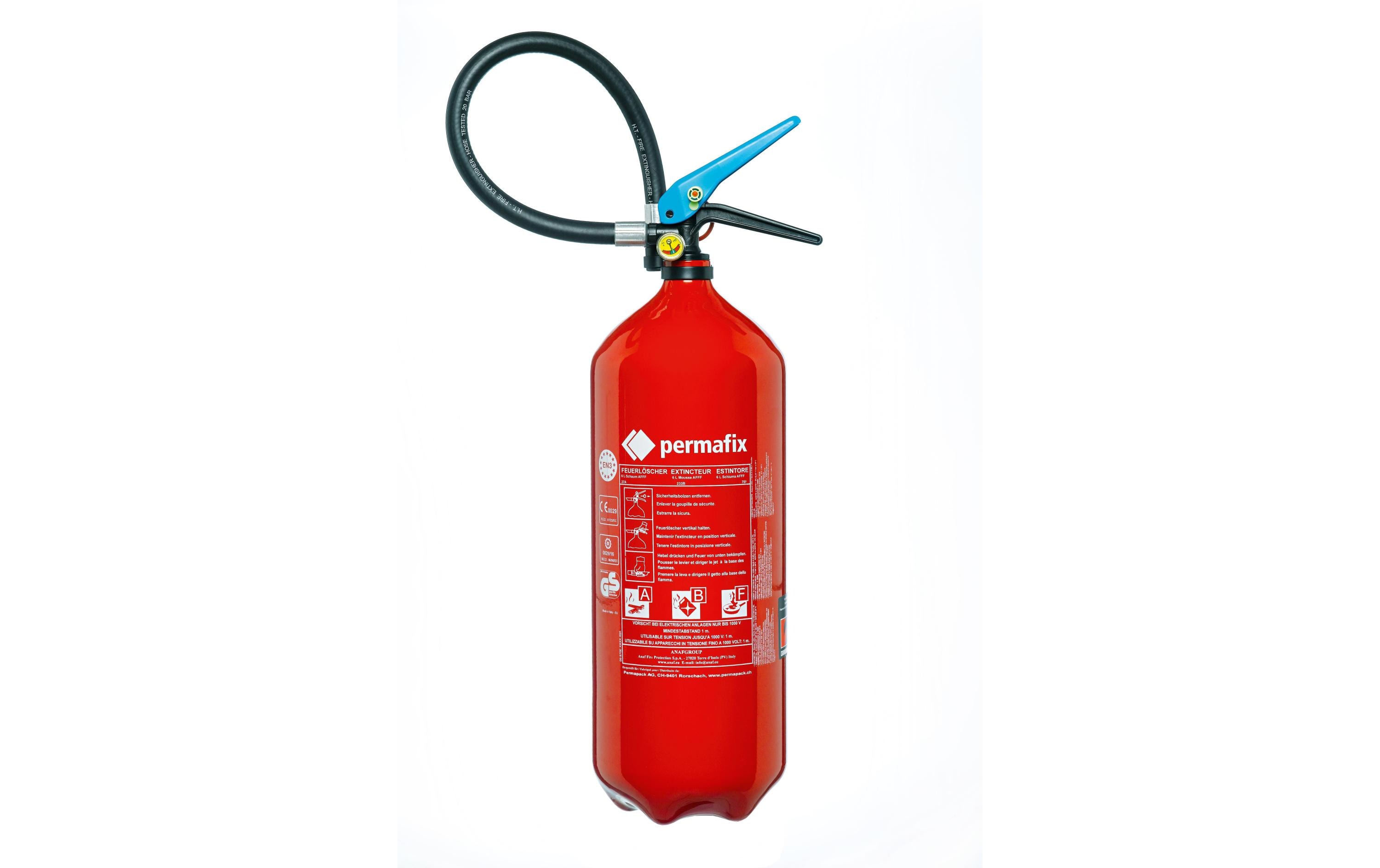 Permafix Feuerlöscher Schaum FS6-JF