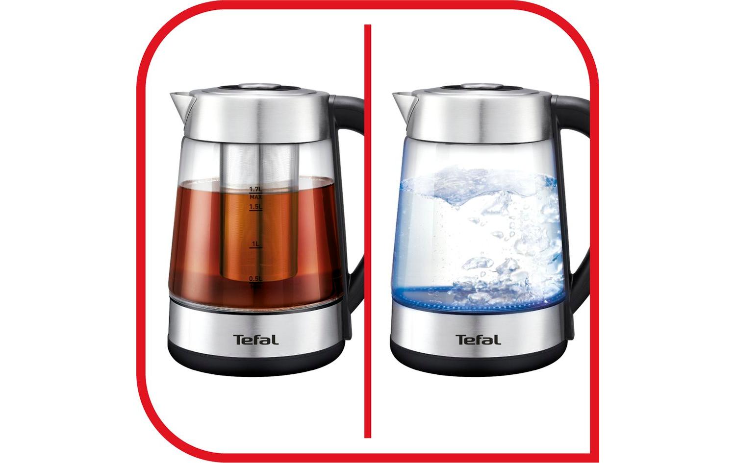 Tefal Wasserkocher BJ750D10 1.7 l, Schwarz/Silber