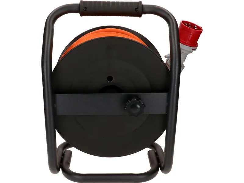 Max Hauri Kabelrolle 30 m, 2x T25, 1x CEE16/5, Schwarz Max Hauri Kabelrolle 30 m, 2x T25, 1x CEE16/5, Schwarz