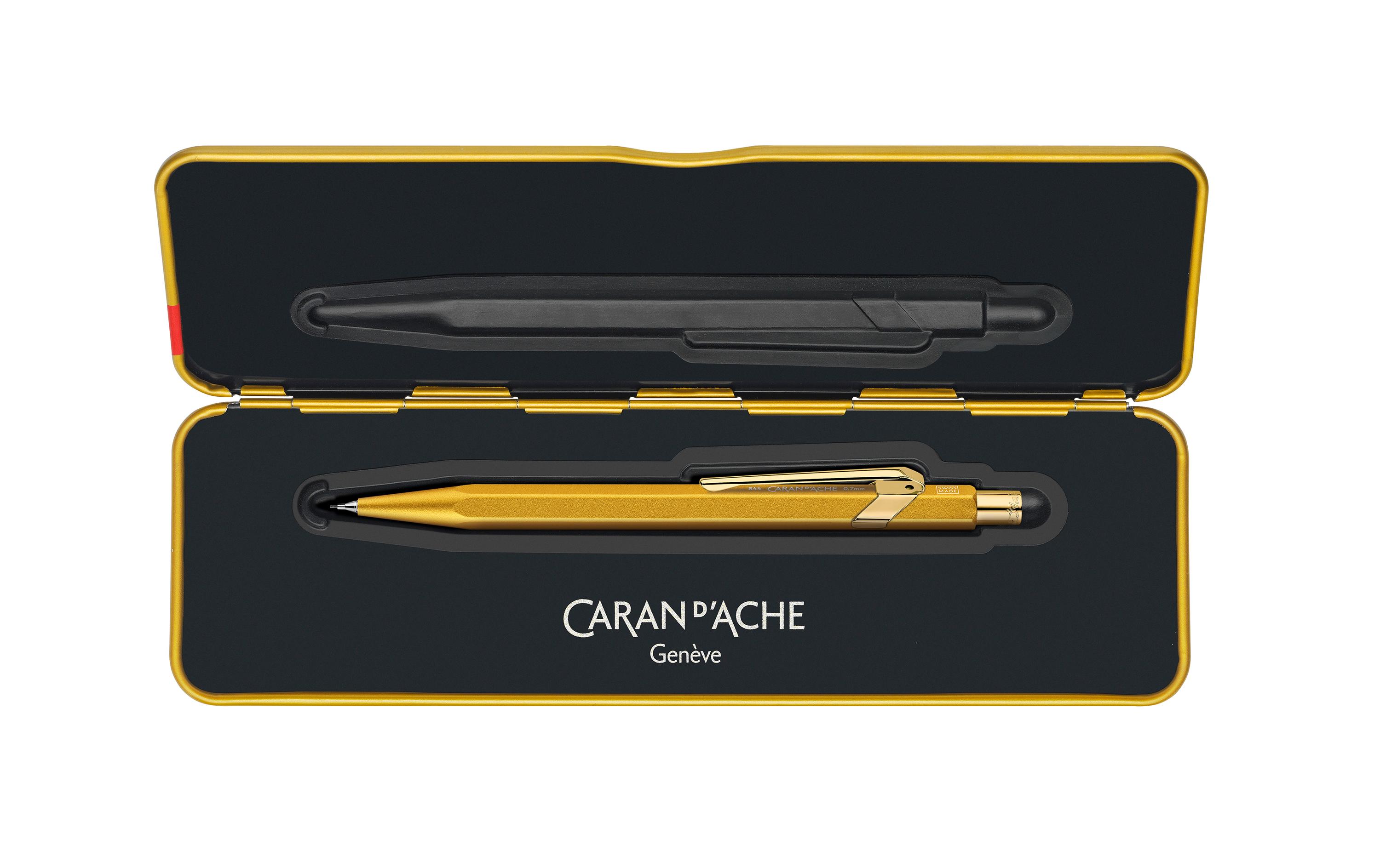 Caran d'Ache Minenbleistift Goldbar 0.7 mm, Gold