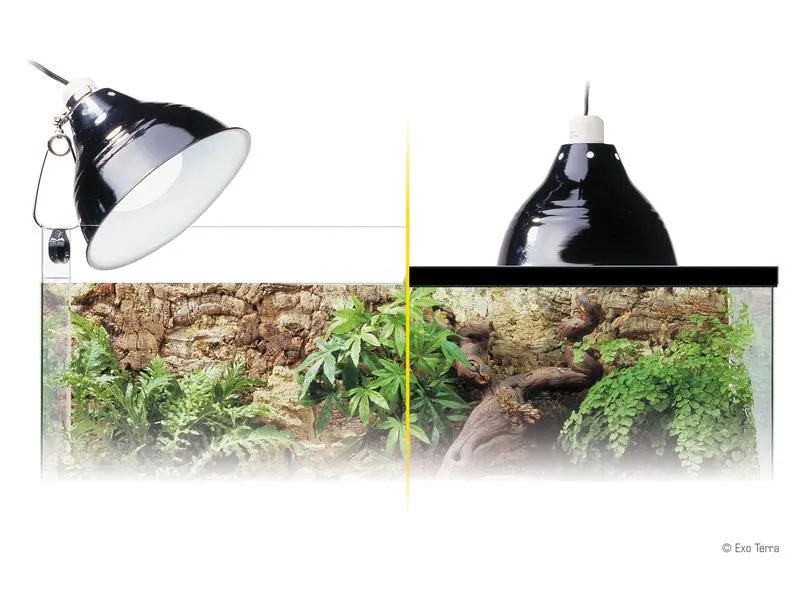 Exo Terra Klemmlampe Glow Light M, Ø 21 cm Exo Terra Klemmlampe Glow Light M, Ø 21 cm