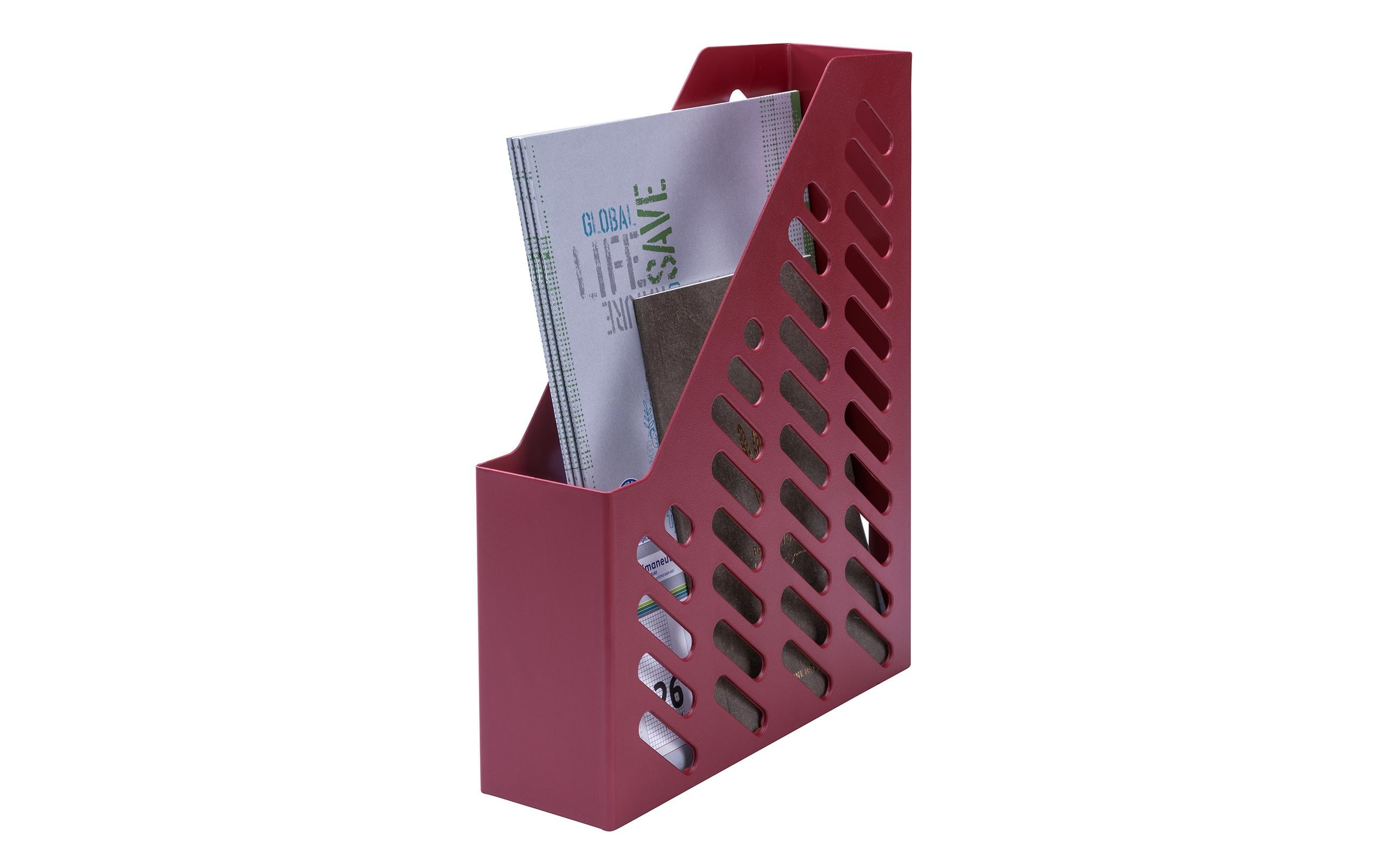 HAN Stehsammler Klassik Karma A4 Dunkelrot