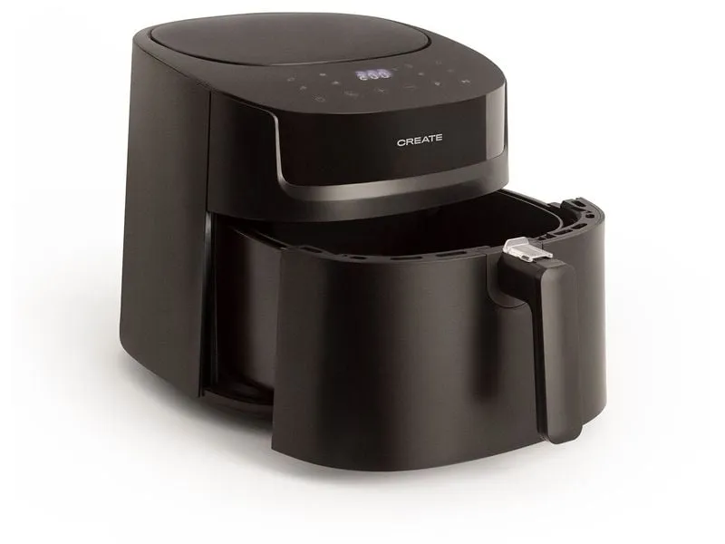 Create Heissluft-Fritteuse Air Pro Large 6.2 l, Schwarz Create Heissluft-Fritteuse Air Pro Large 6.2 l, Schwarz