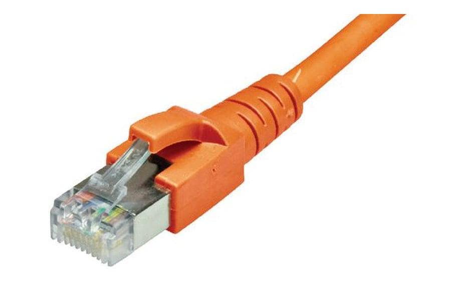 Dätwyler IT Infra Patchkabel Cat 6A, S/FTP, 2.5 m, Orange Dätwyler IT Infra Patchkabel Cat 6A, S/FTP, 2.5 m, Orange