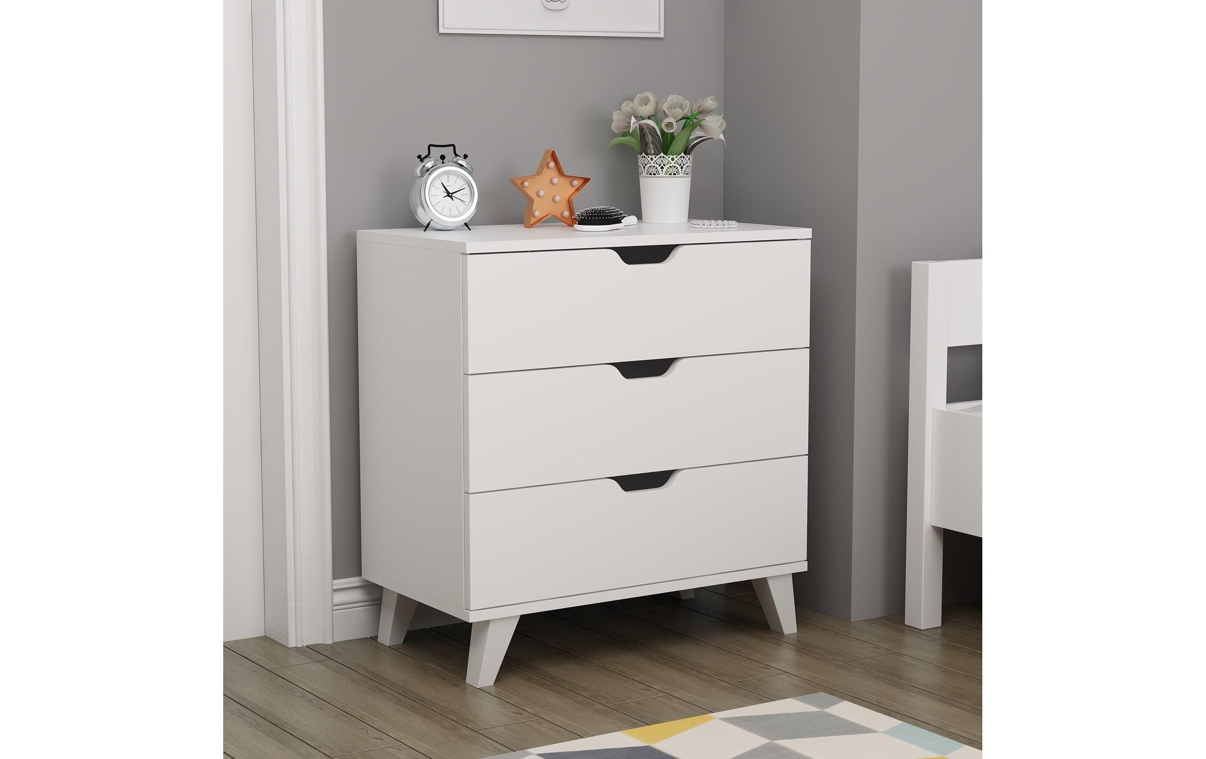 Woody Fashion Kommode Valencia 72 cm x 76 cm