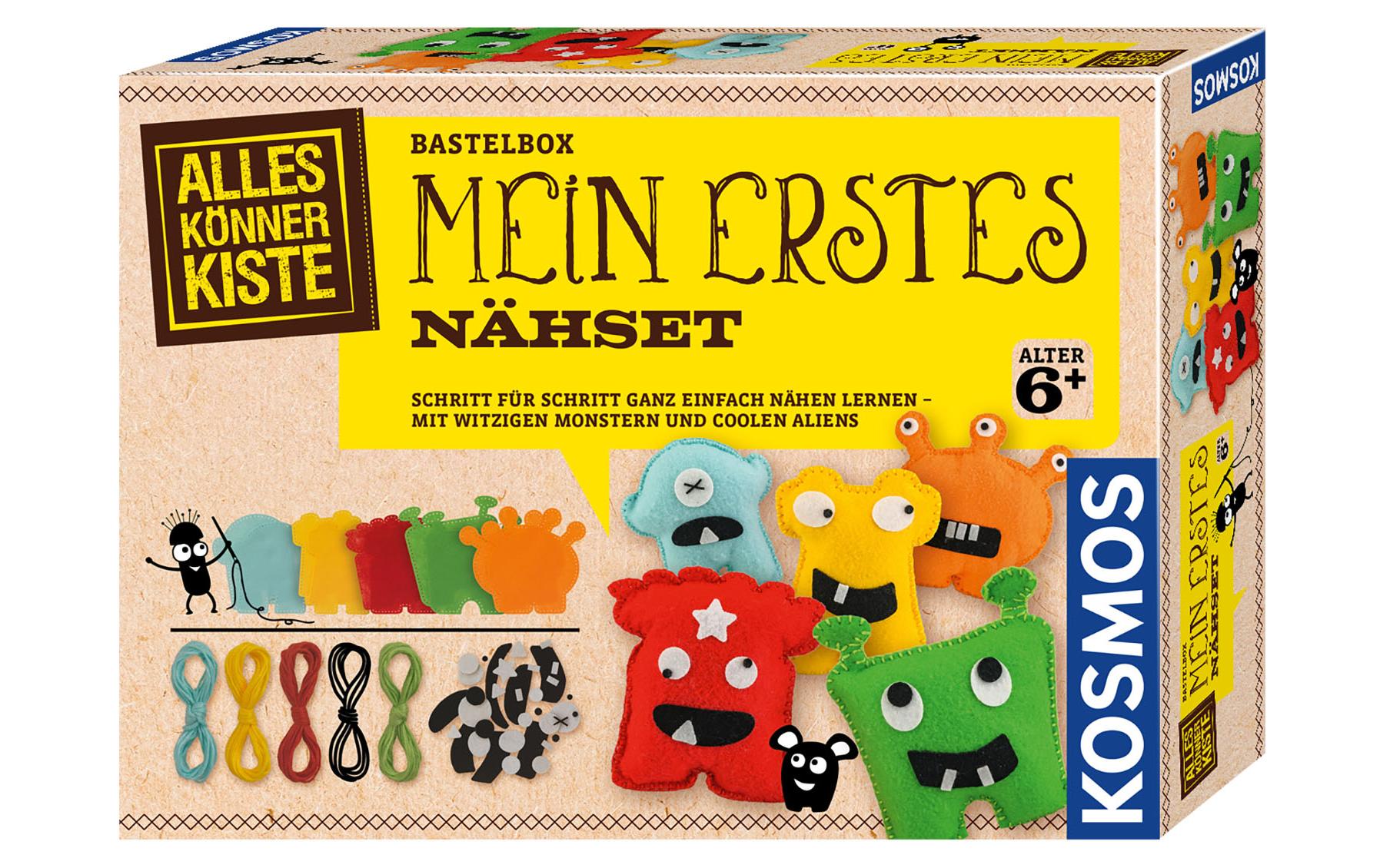 Kosmos Bastelbox Mein erstes Nähset Kosmos Bastelbox Mein erstes Nähset
