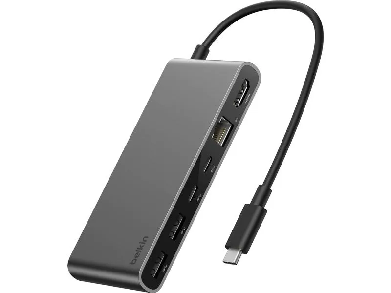 Belkin Dockingstation Connect 8-in-1 USB-C Hub Belkin Dockingstation Connect 8-in-1 USB-C Hub