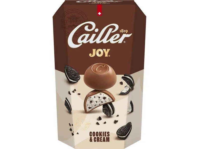 Cailler Joy Cookies & Cream 18 x 130g Cailler Joy Cookies & Cream 18 x 130g
