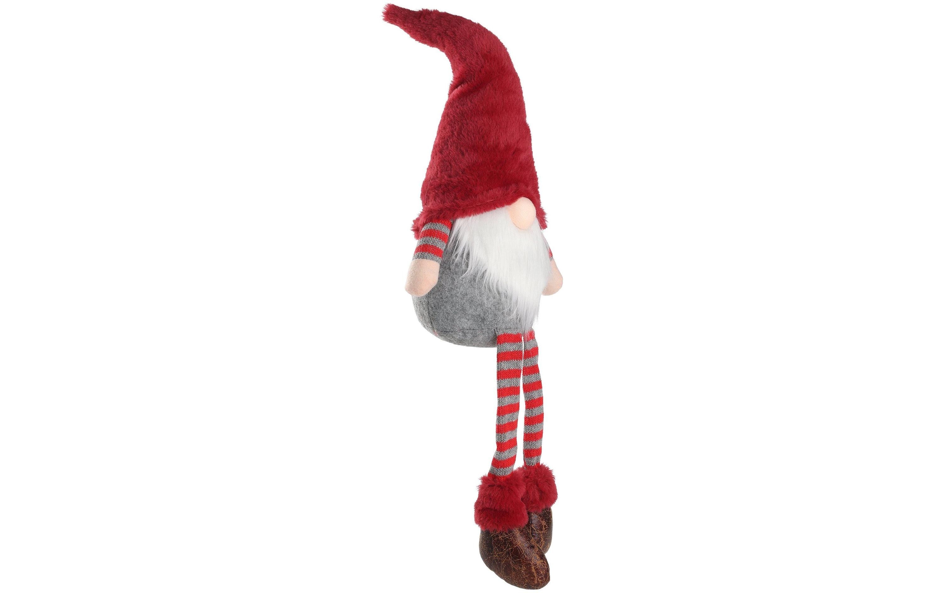 EGLO Weihnachtsfigur Ikara 65 cm, Grau/Rot