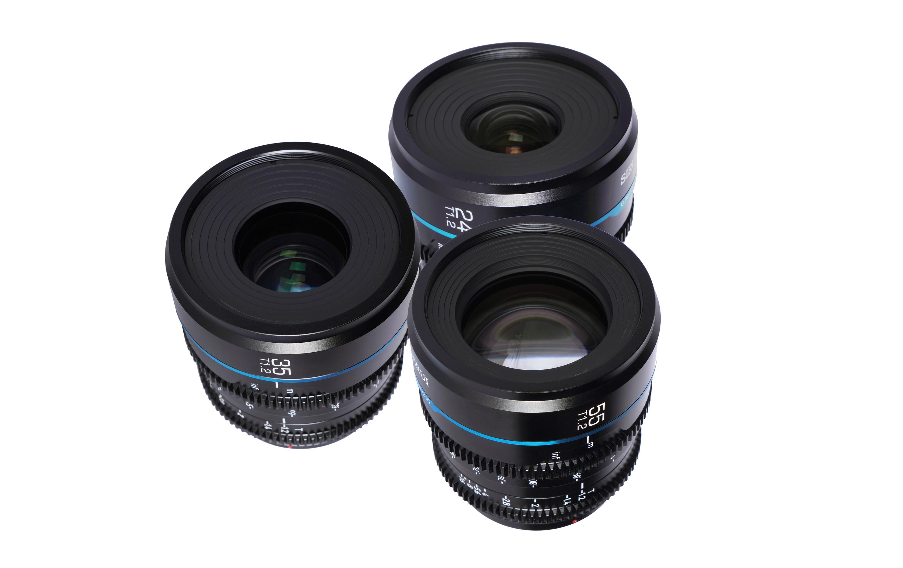 Sirui Festbrennweite 24, 35&55mm T1.2 – Fujifilm X-Mount