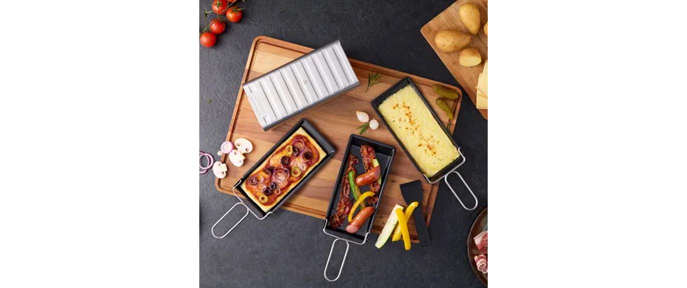 Kisag Teelicht-Raclette Light Pro Silber