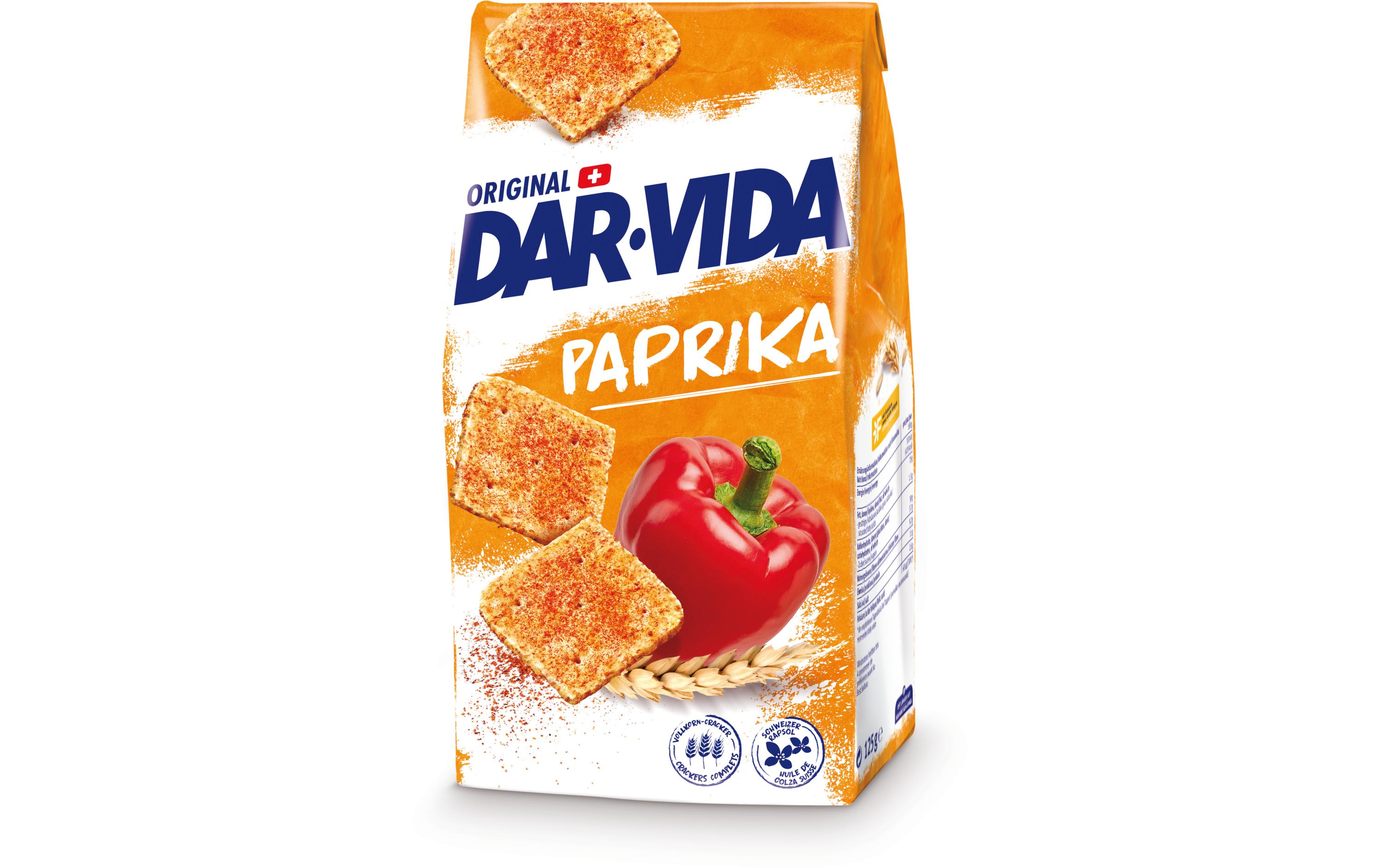 DAR-VIDA Snack Paprika 125 g