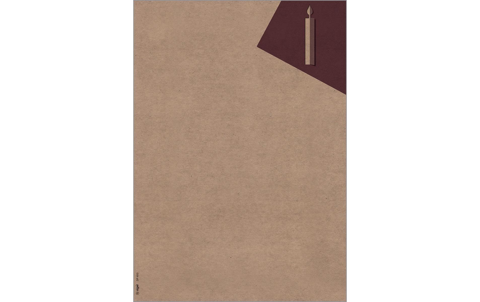 Sigel Motivpapier Cut-out Style, A4, 100 g/m², 25 Blatt