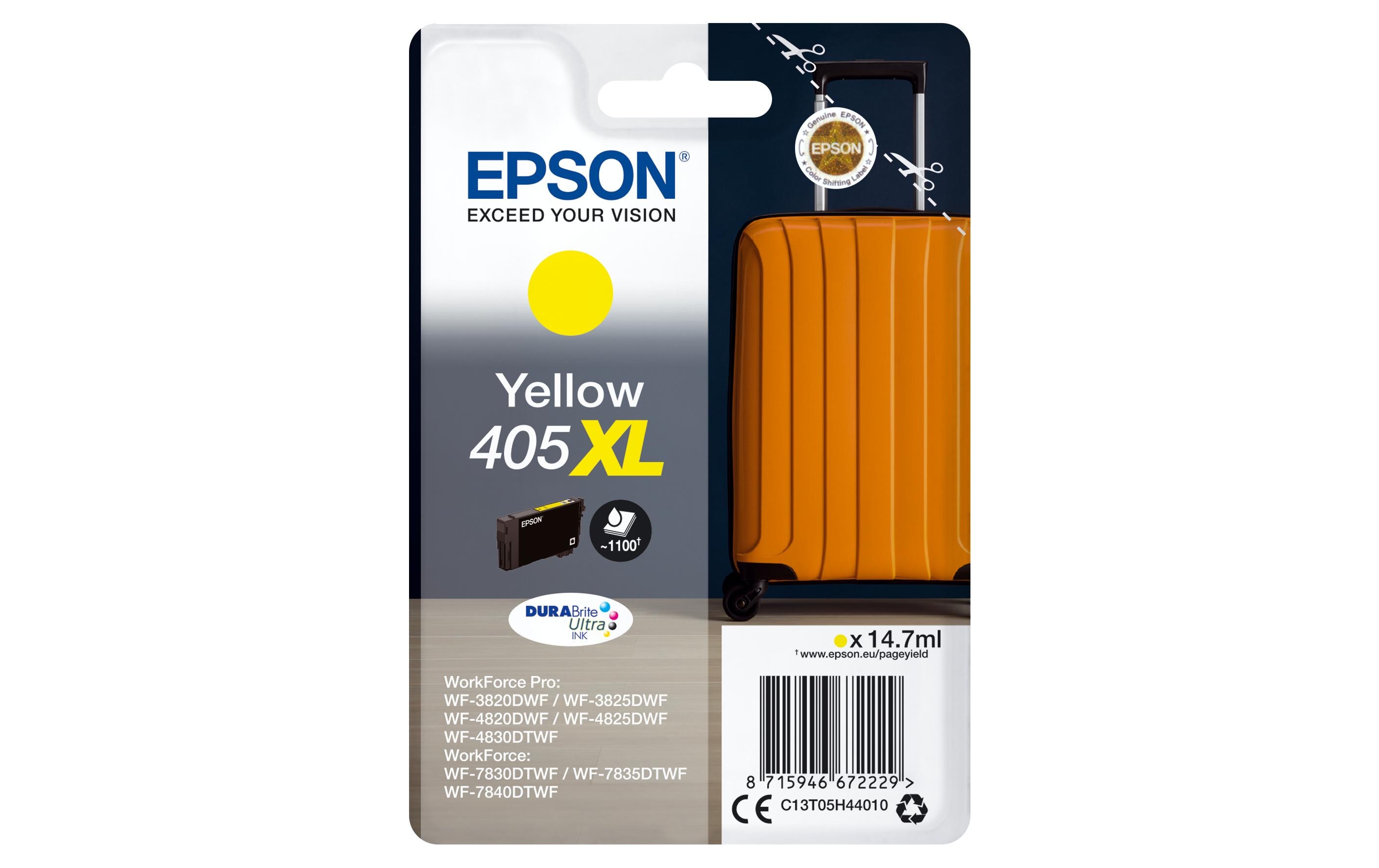 Epson Tinte Nr. 405XL / C13T05H44010 Yellow