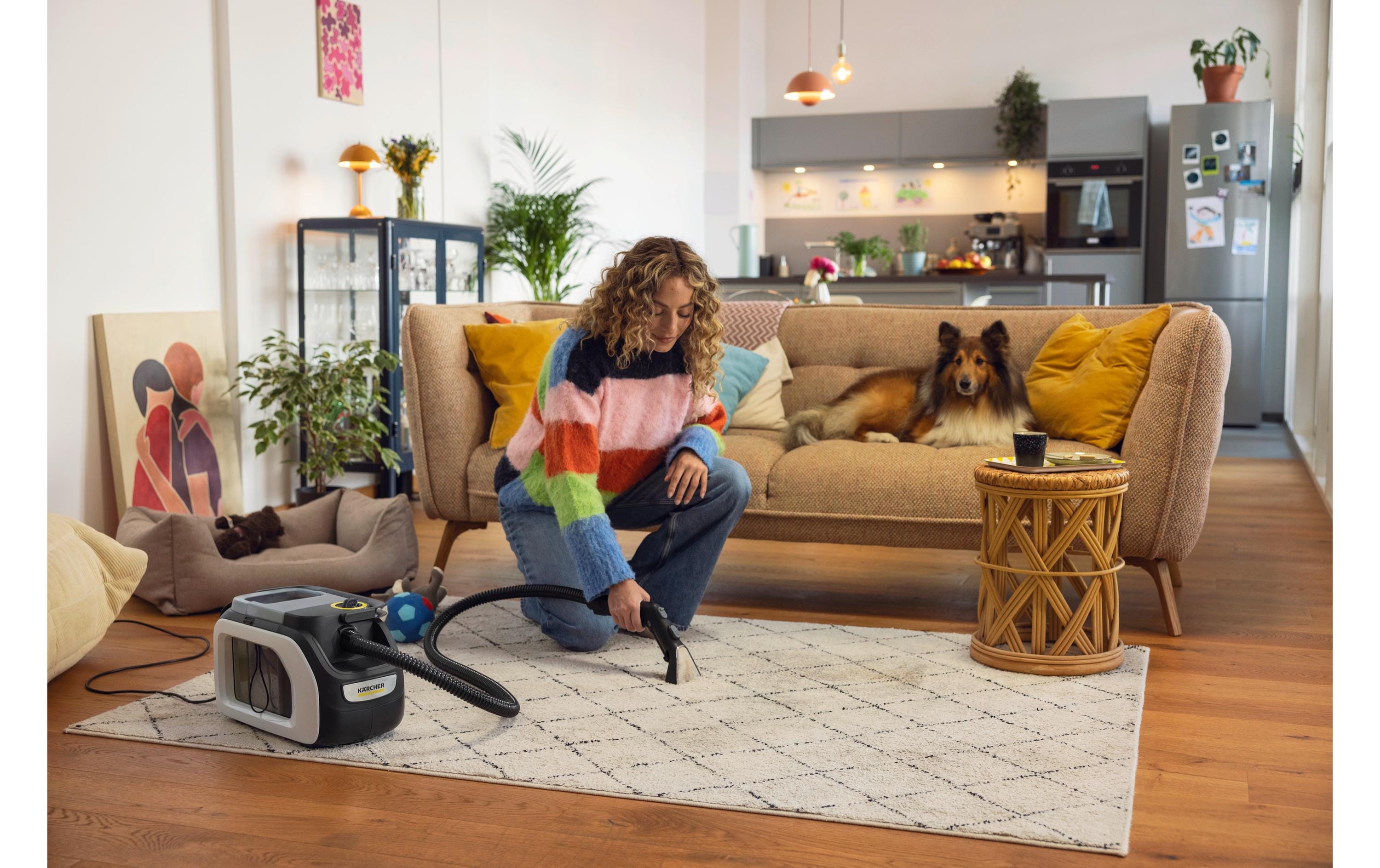 Kärcher Waschsauger SE 3 Compact Home Schwarz/Weiss