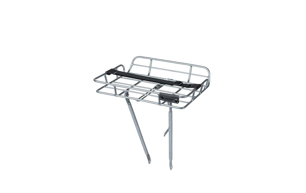BASIL Gepäckträger Portland Front Carrier High Silber BASIL Gepäckträger Portland Front Carrier High Silber