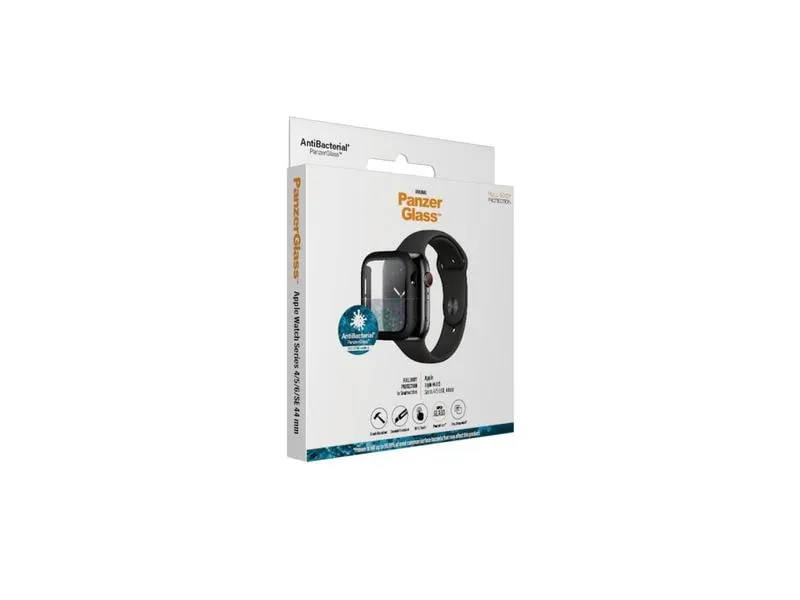 Panzerglass Displayschutz Full Body Apple Watch 6/SE (44 mm) Schwarz Panzerglass Displayschutz Full Body Apple Watch 6/SE (44 mm) Schwarz