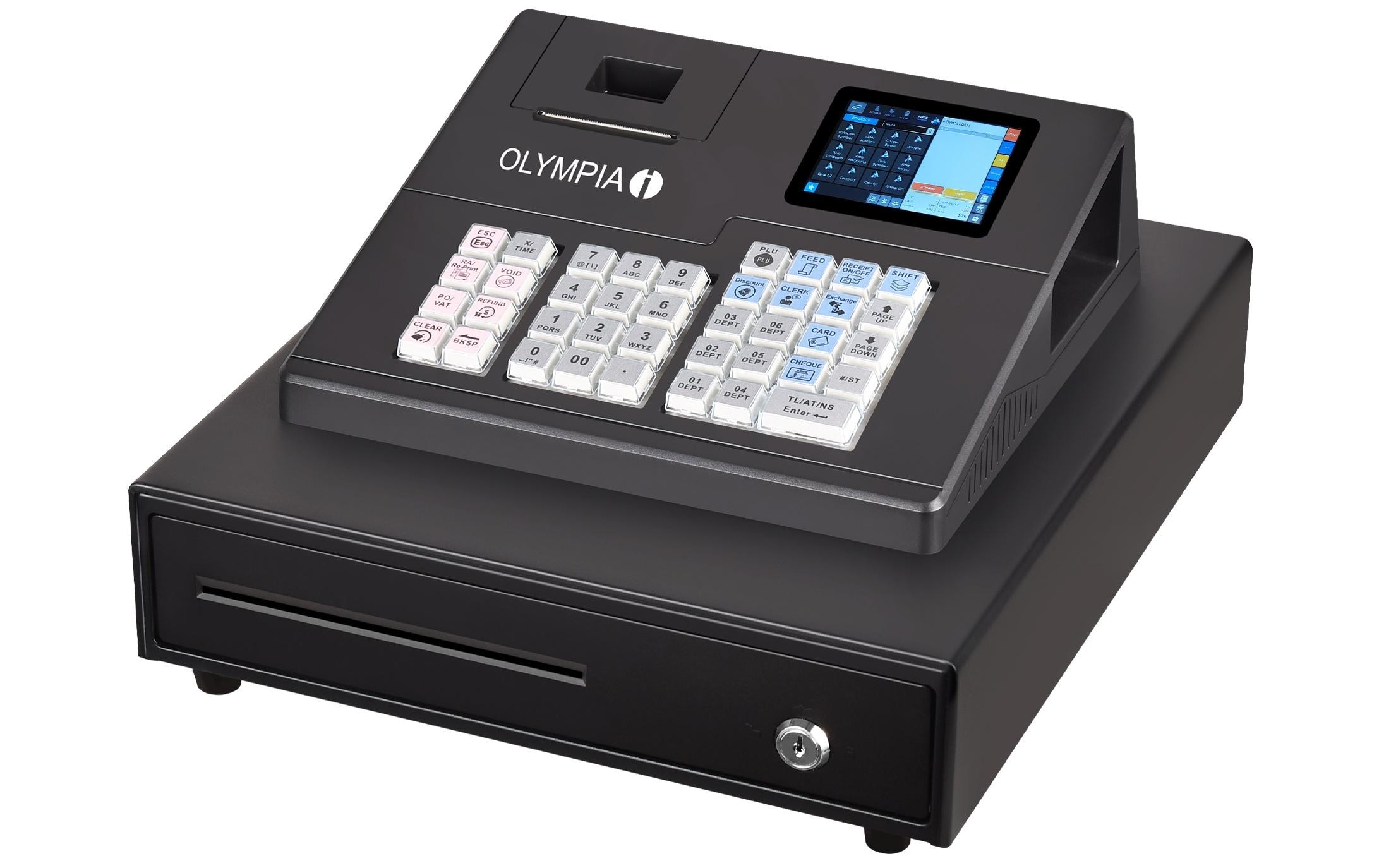 Olympia Registrierkasse K100 Schwarz