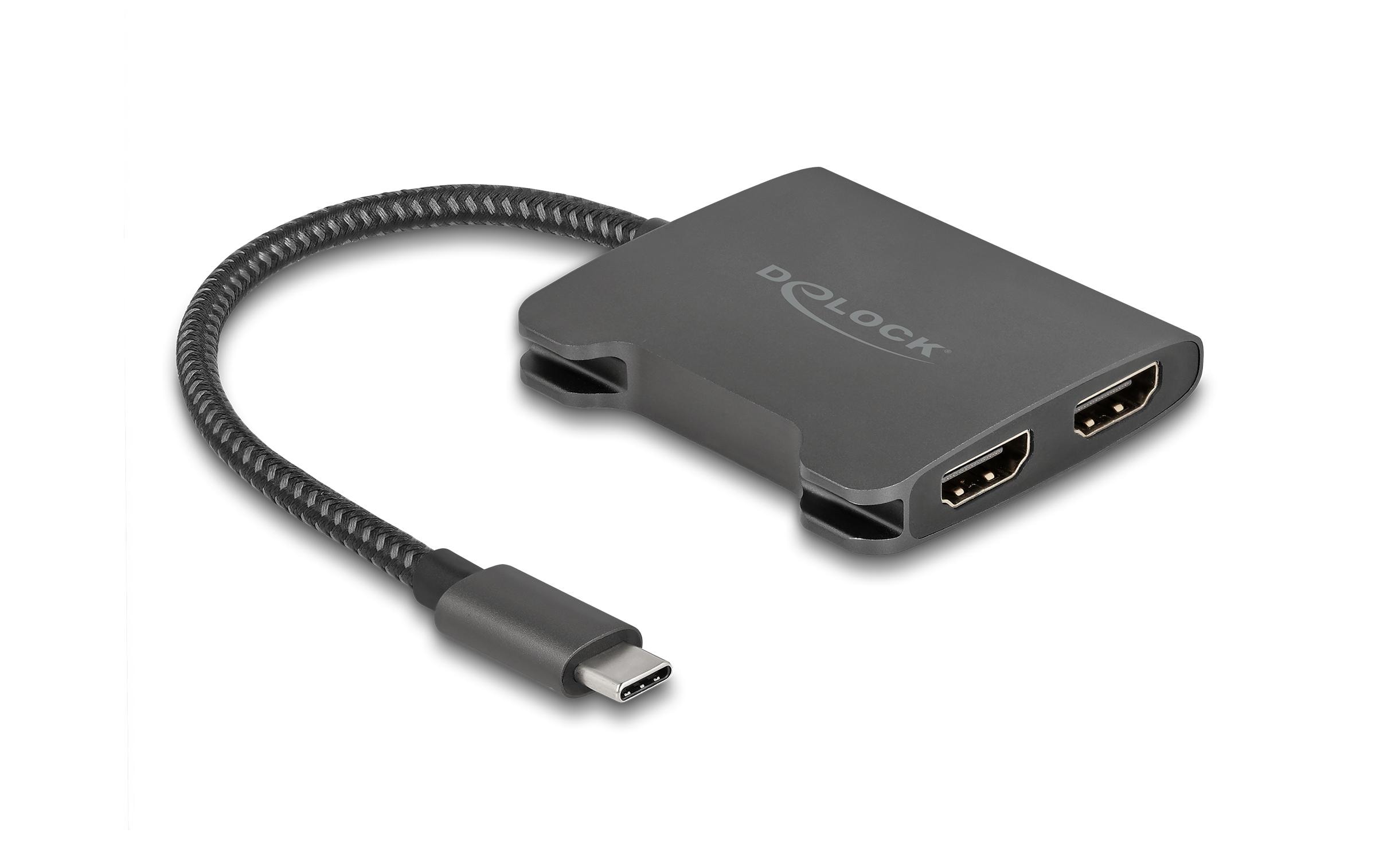 Delock Adapter 4K 60Hz, schwarz USB Type-C - HDMI