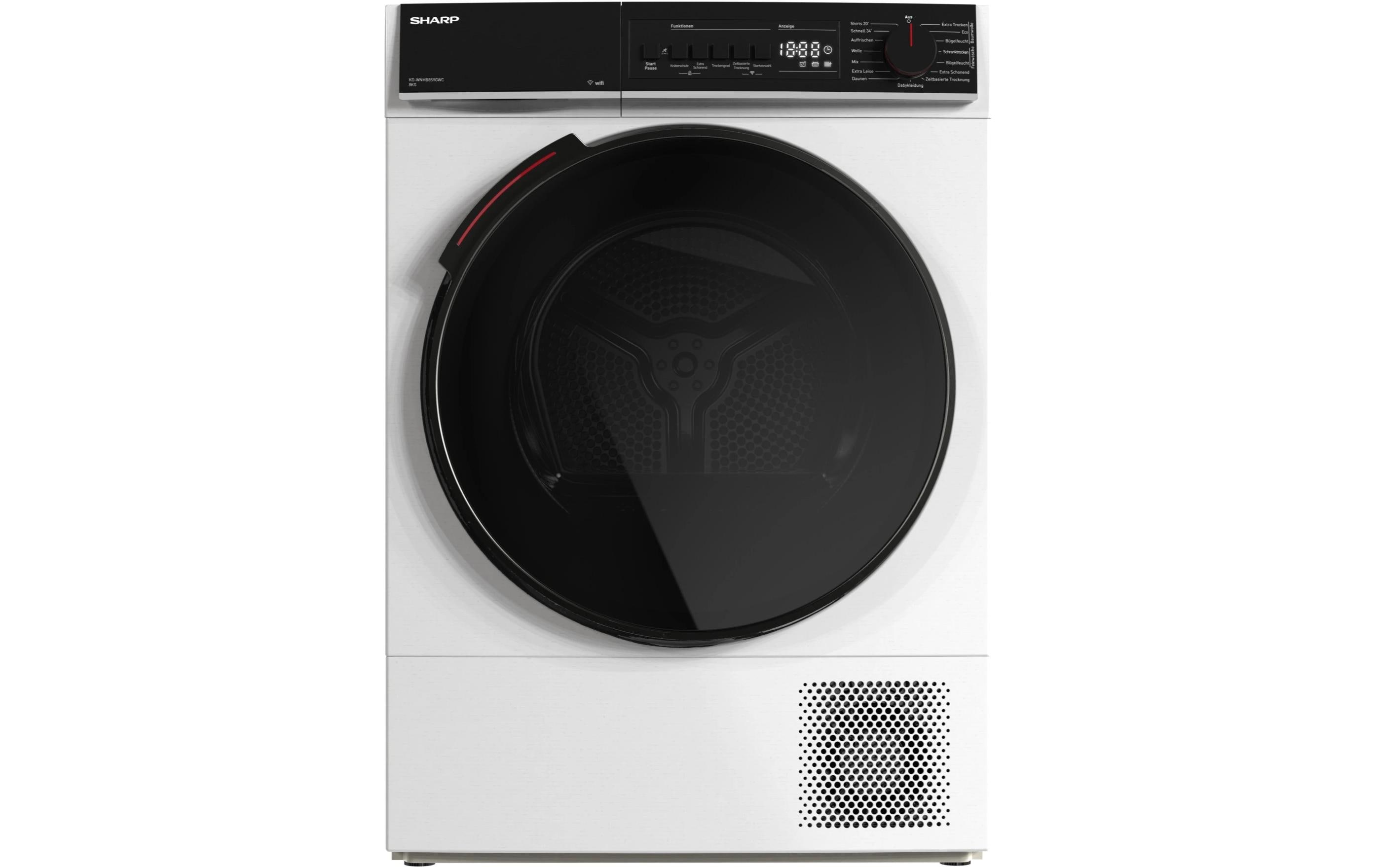 Sharp Wäschetrockner KD-WNHB8S9GWC Rechts