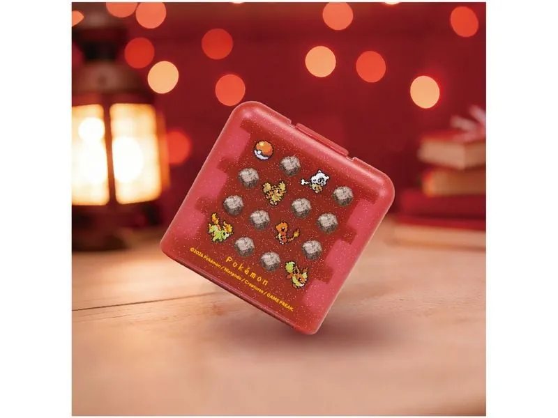 Hori Game Card Case Protective Cover 24 - pixel red [NSW2/NSW]