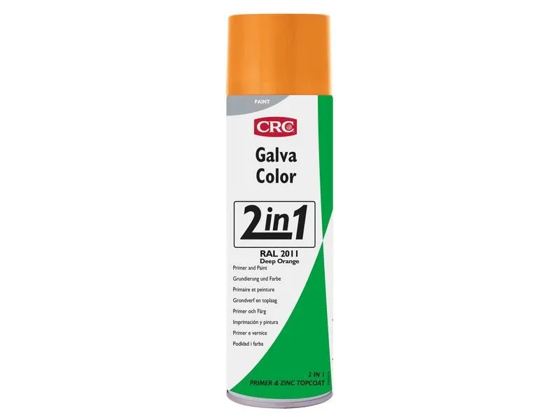 CRC Korrosionsschutz GalvaColor 2in1 2011 Tieforange 500 ml CRC Korrosionsschutz GalvaColor 2in1 2011 Tieforange 500 ml