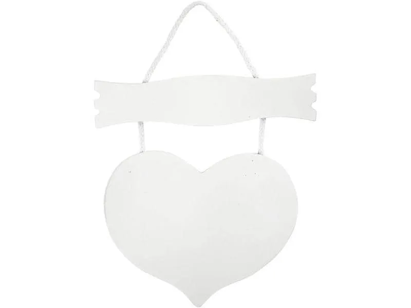 Creativ Company Holzartikel 28 cm Schild, Herz Creativ Company Holzartikel 28 cm Schild, Herz