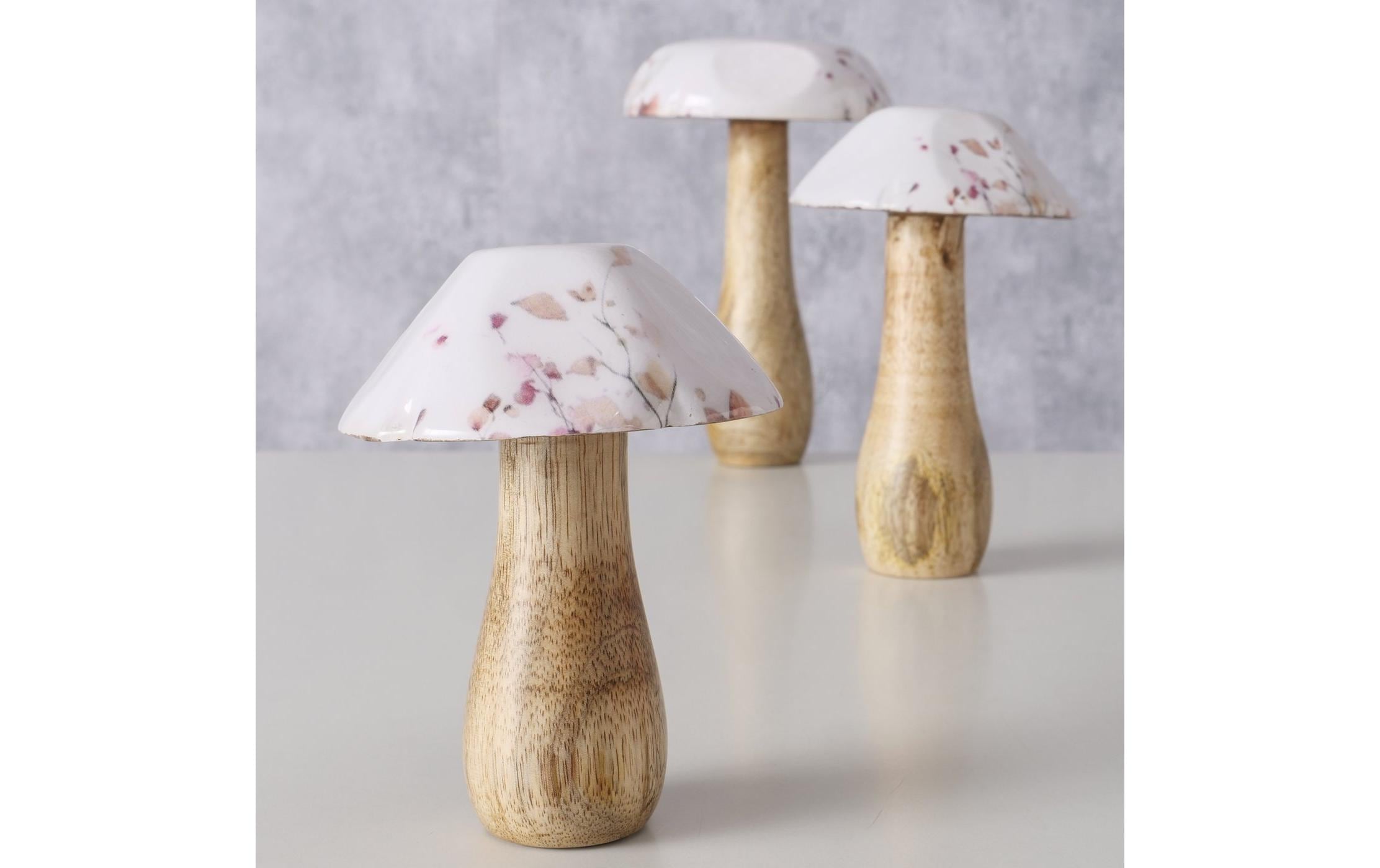 Boltze Aufsteller Pilze Bernada 3er Set