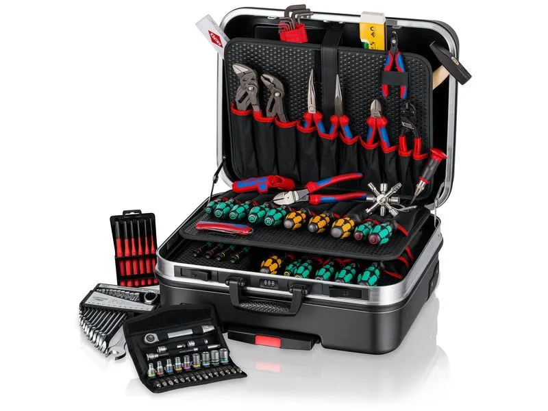 Knipex Werkzeugkoffer BIG Basic Move Mechanik, 90-teilig Knipex Werkzeugkoffer BIG Basic Move Mechanik, 90-teilig