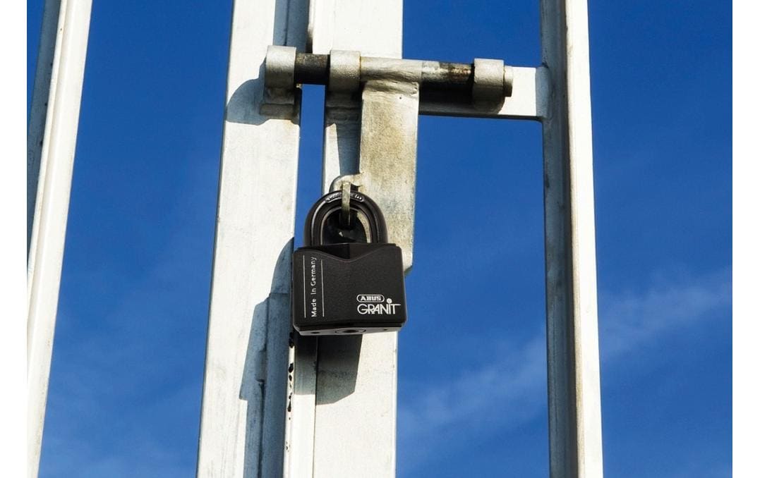 Abus Vorhängeschloss 37/55HB75 Schwarz Stahl