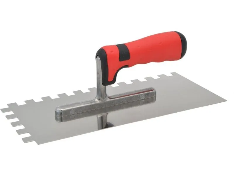Laser & Tools Glättekelle 12 x 12 gezahnt 280 x 130 mm Laser & Tools Glättekelle 12 x 12 gezahnt 280 x 130 mm