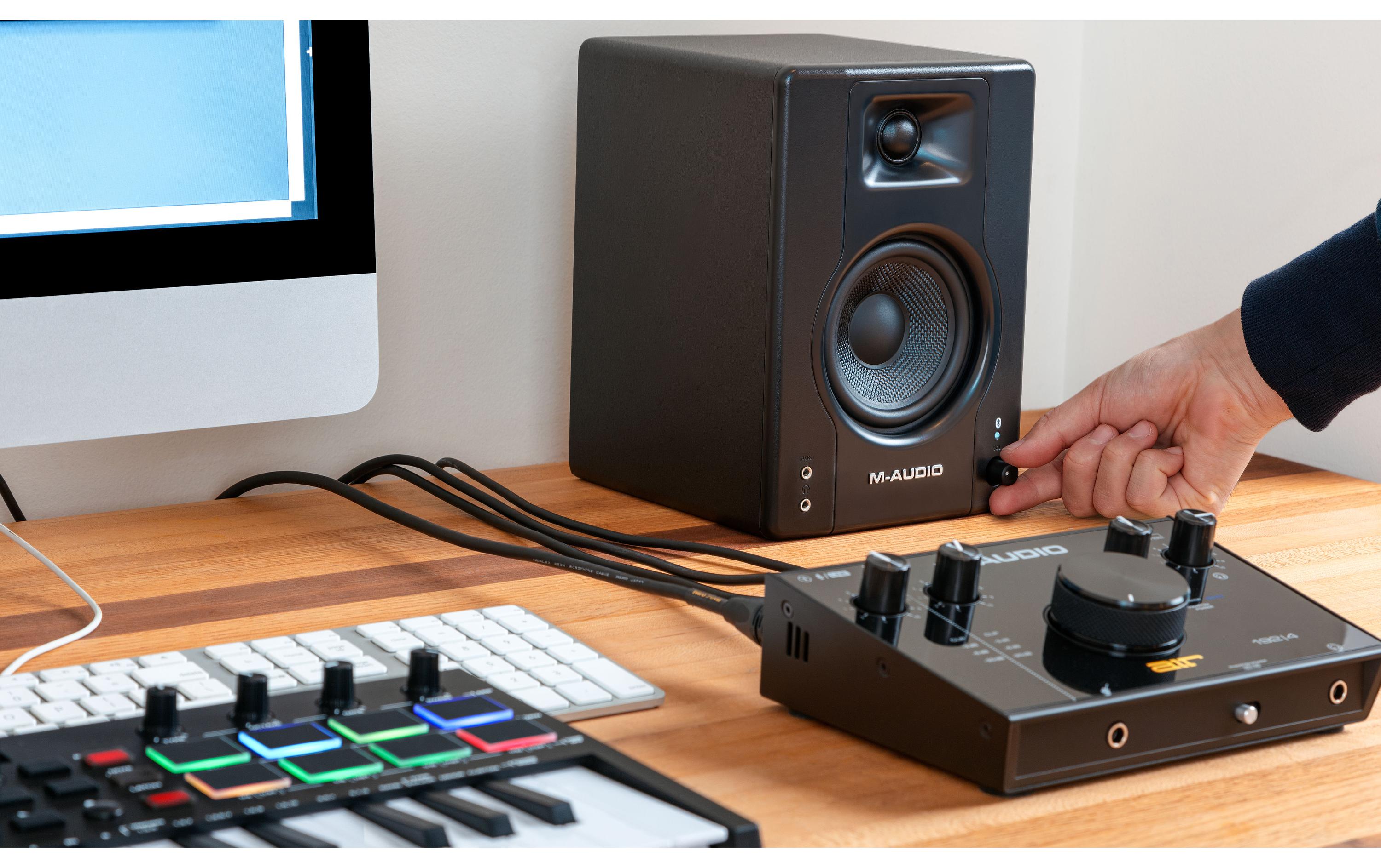 M-Audio Studiomonitore BX3BT Schwarz