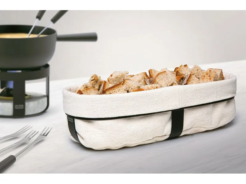 Stöckli Brotkorb Pilatus Beige/Schwarz Stöckli Brotkorb Pilatus Beige/Schwarz