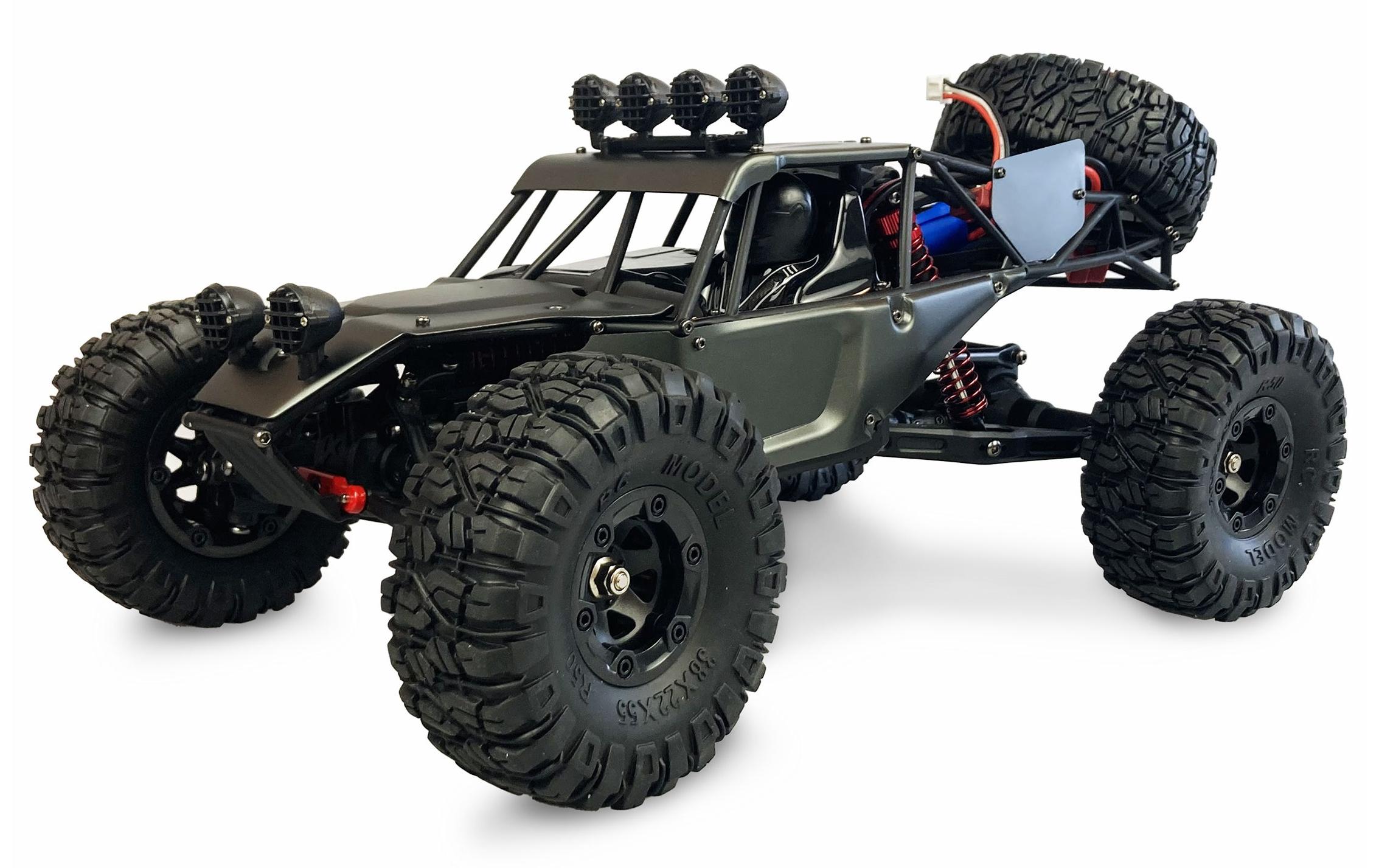 Amewi Buggy Dark Rampage 4WD, Grau 1:12, RTR Amewi Buggy Dark Rampage 4WD, Grau 1:12, RTR