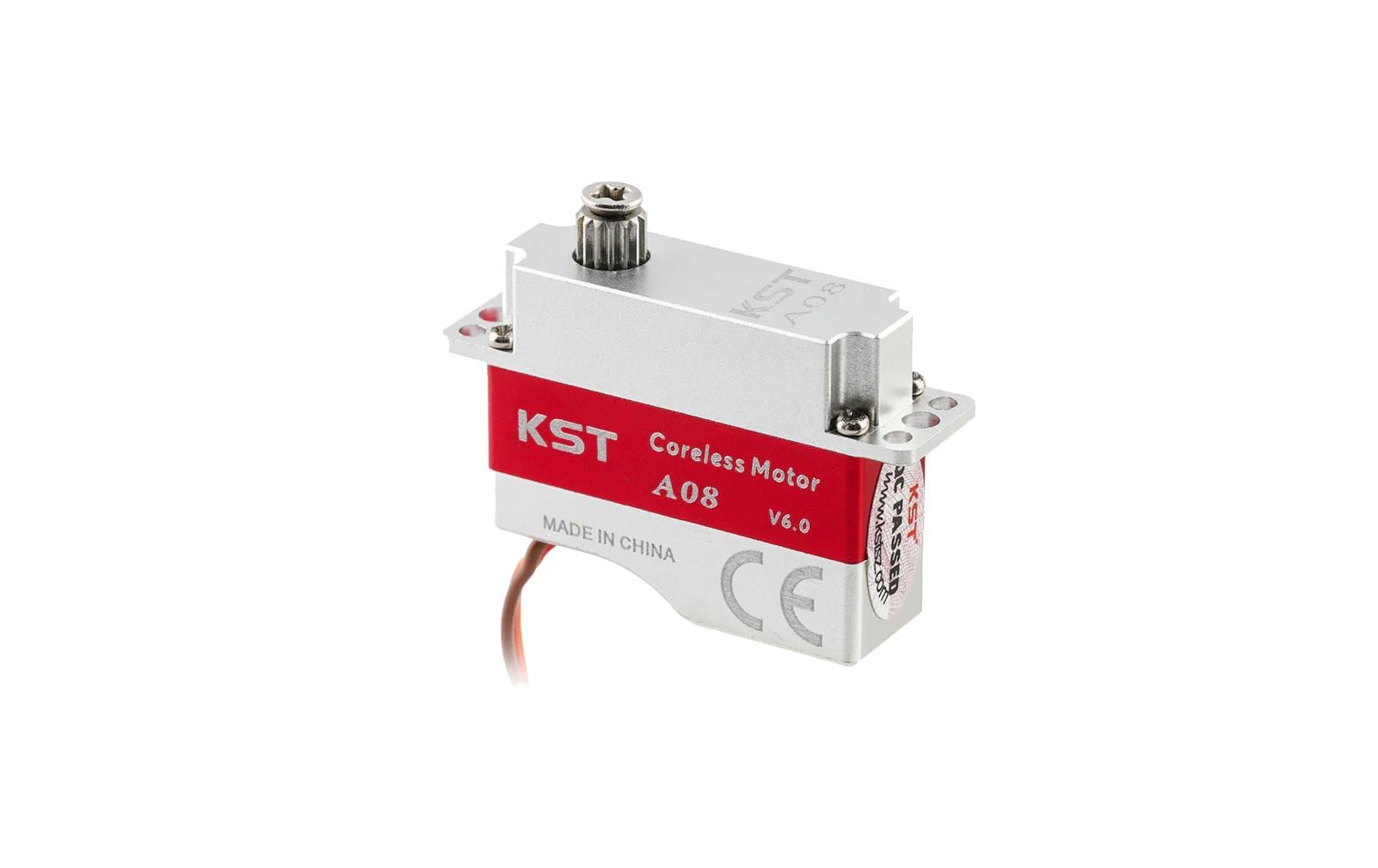 KST Micro Servo A08 V6.0 3.2 kg, 0.09 s, Digital HV KST Micro Servo A08 V6.0 3.2 kg, 0.09 s, Digital HV