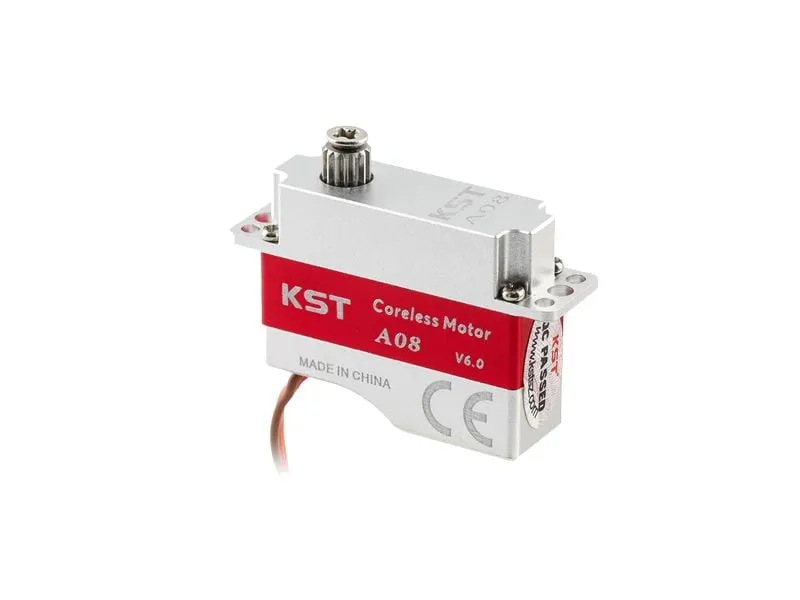 KST Micro Servo A08 V6.0 3.2 kg, 0.09 s, Digital HV KST Micro Servo A08 V6.0 3.2 kg, 0.09 s, Digital HV