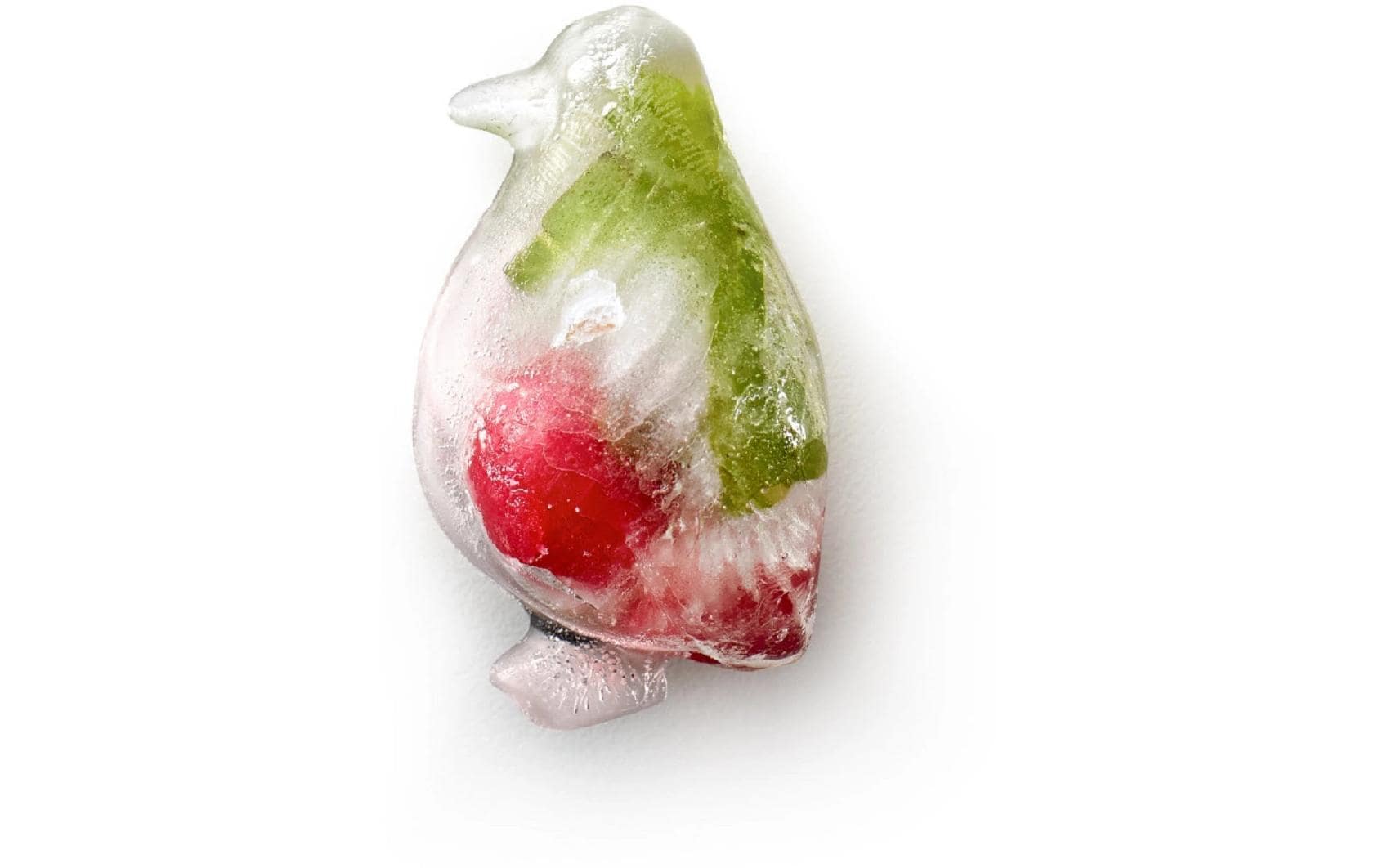 Lékué Eiswürfelform Pinguin Türkis