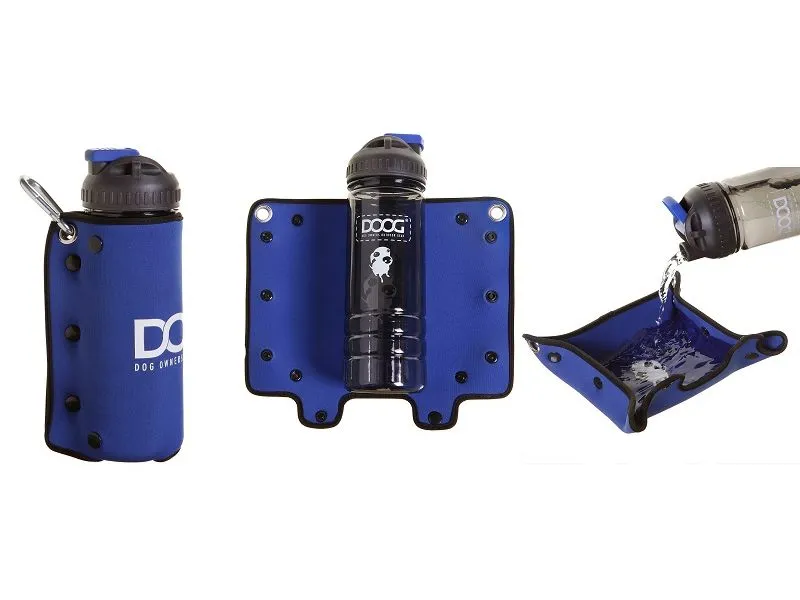 Doog 3-in-1 Water Bottle Blau Doog 3-in-1 Water Bottle Blau
