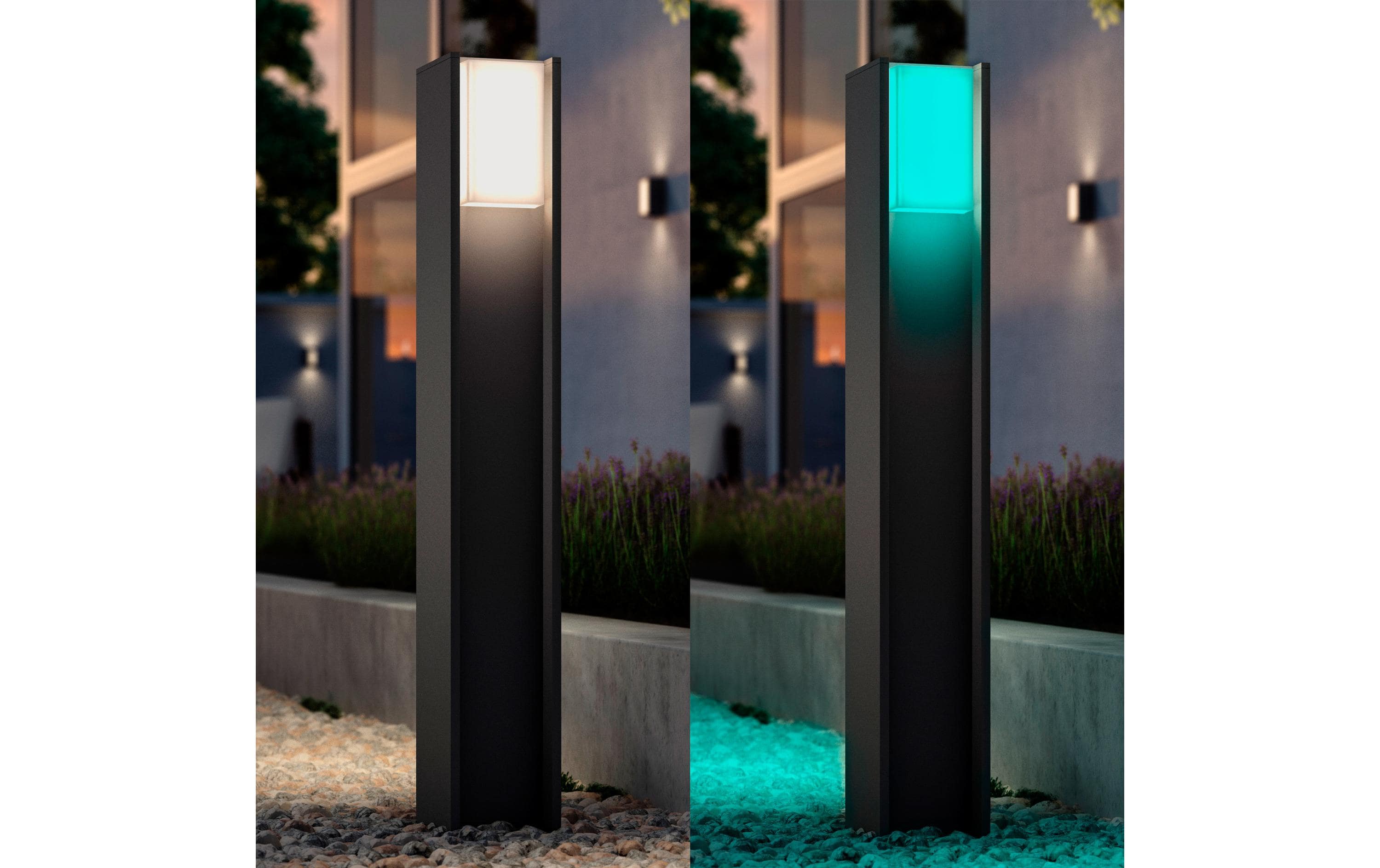 Philips Hue Gartenlicht Turaco 1100 lm Anthrazit