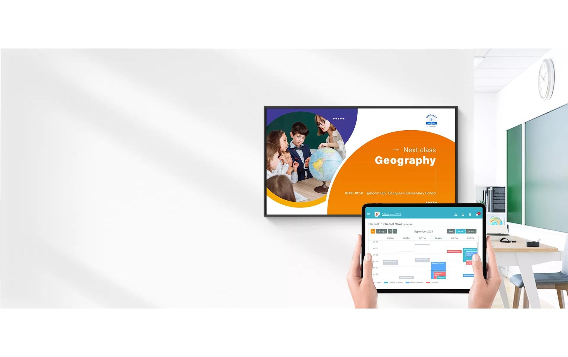 BenQ Digital Signage Software X-Sign Manager Basic 1 Jahr