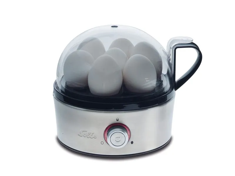 Solis Eierkocher Egg Boiler & More 8272 7 Eier, Silber Solis Eierkocher Egg Boiler & More 8272 7 Eier, Silber
