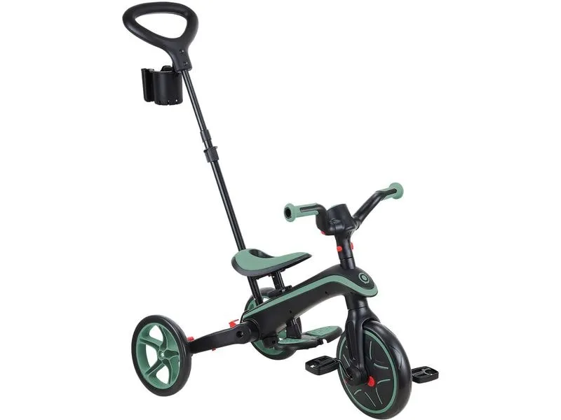 GLOBBER Trike Explorer Foldable 4 in 1, Olivgrün GLOBBER Trike Explorer Foldable 4 in 1, Olivgrün
