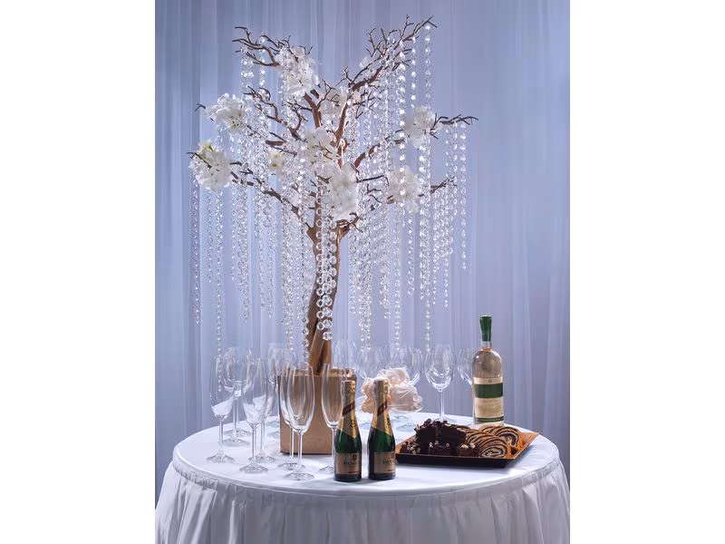 Partydeco Girlande Kristall 1 m