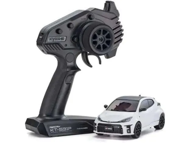 Kyosho MINI-Z MR-04 Toyota Yaris, Weiss ARTR, 1:27 Kyosho MINI-Z MR-04 Toyota Yaris, Weiss ARTR, 1:27
