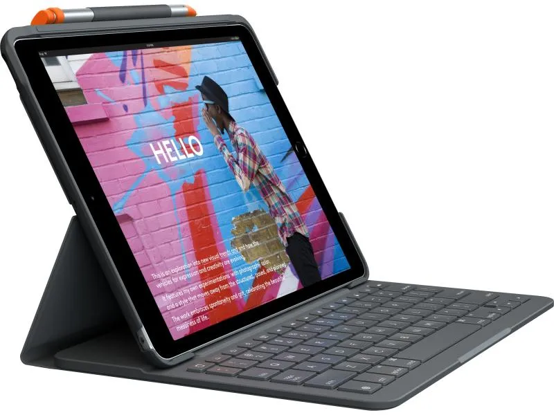 Logitech Tablet Tastatur Cover Slim Folio iPad 10.2 (7. - 9. Gen.) Logitech Tablet Tastatur Cover Slim Folio iPad 10.2 (7. - 9. Gen.)