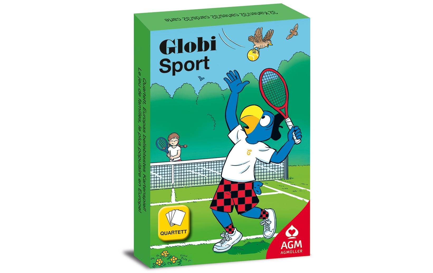 AGM Kinderspiel Globi Sport Quartett